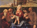 聖母子と聖ルネサンスのロレンツォ・ロット